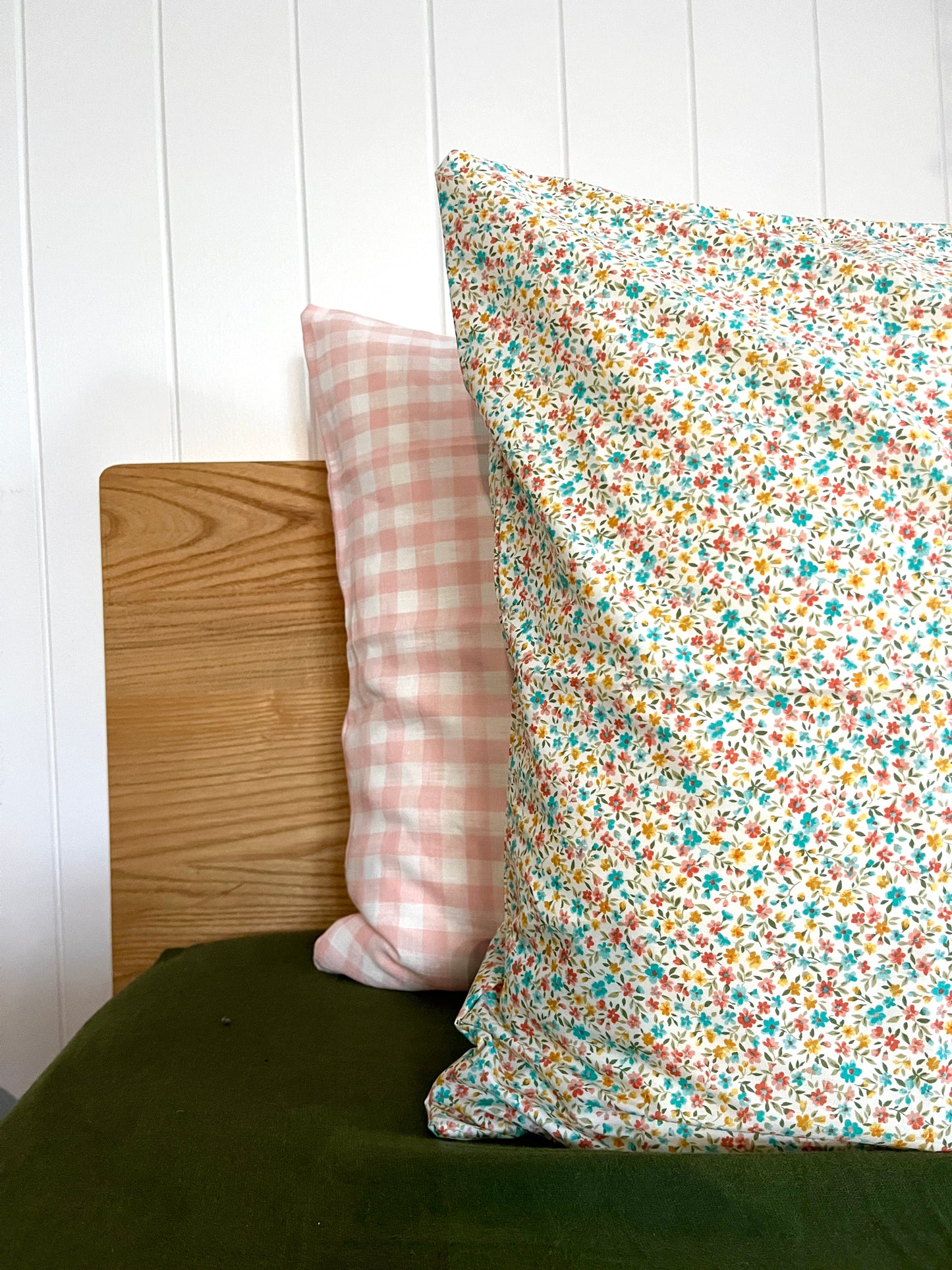 Cotton and Linen Pillowcase Set