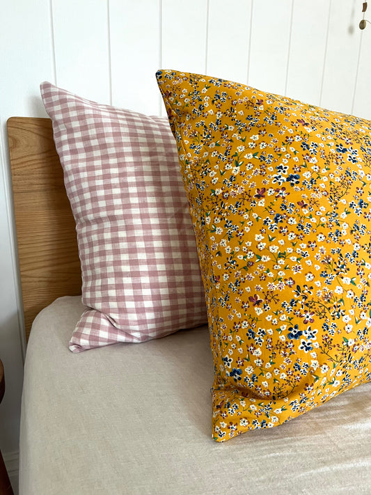 Cotton & Linen Pillowcase Set