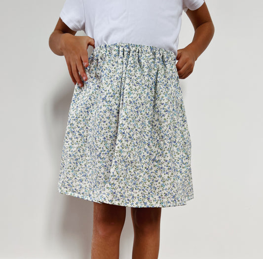 Cotton Floral Skirt