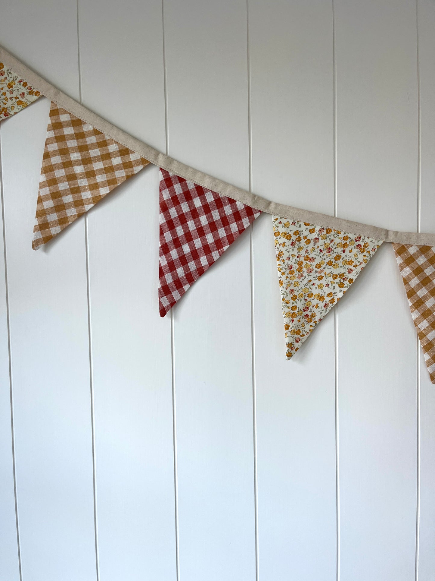Cotton and Linen Bunting