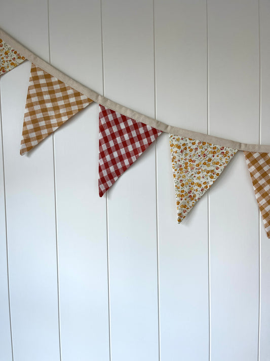 Cotton and Linen Bunting
