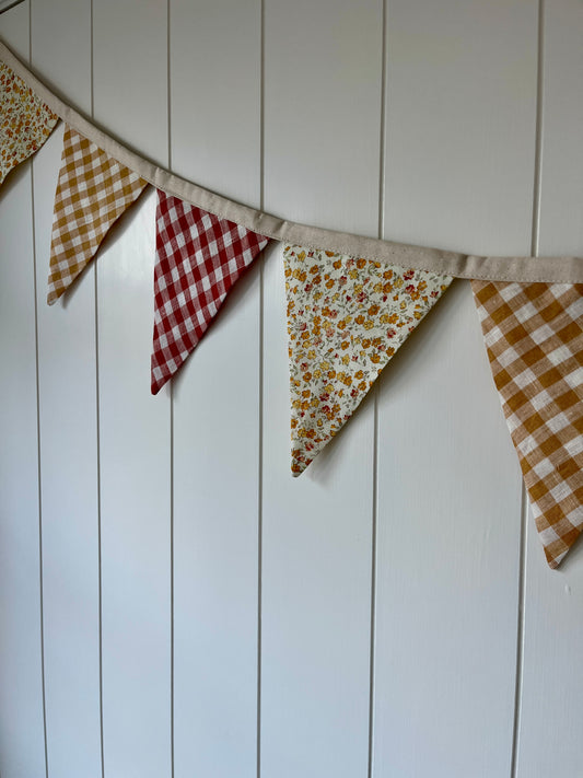Cotton and Linen Bunting