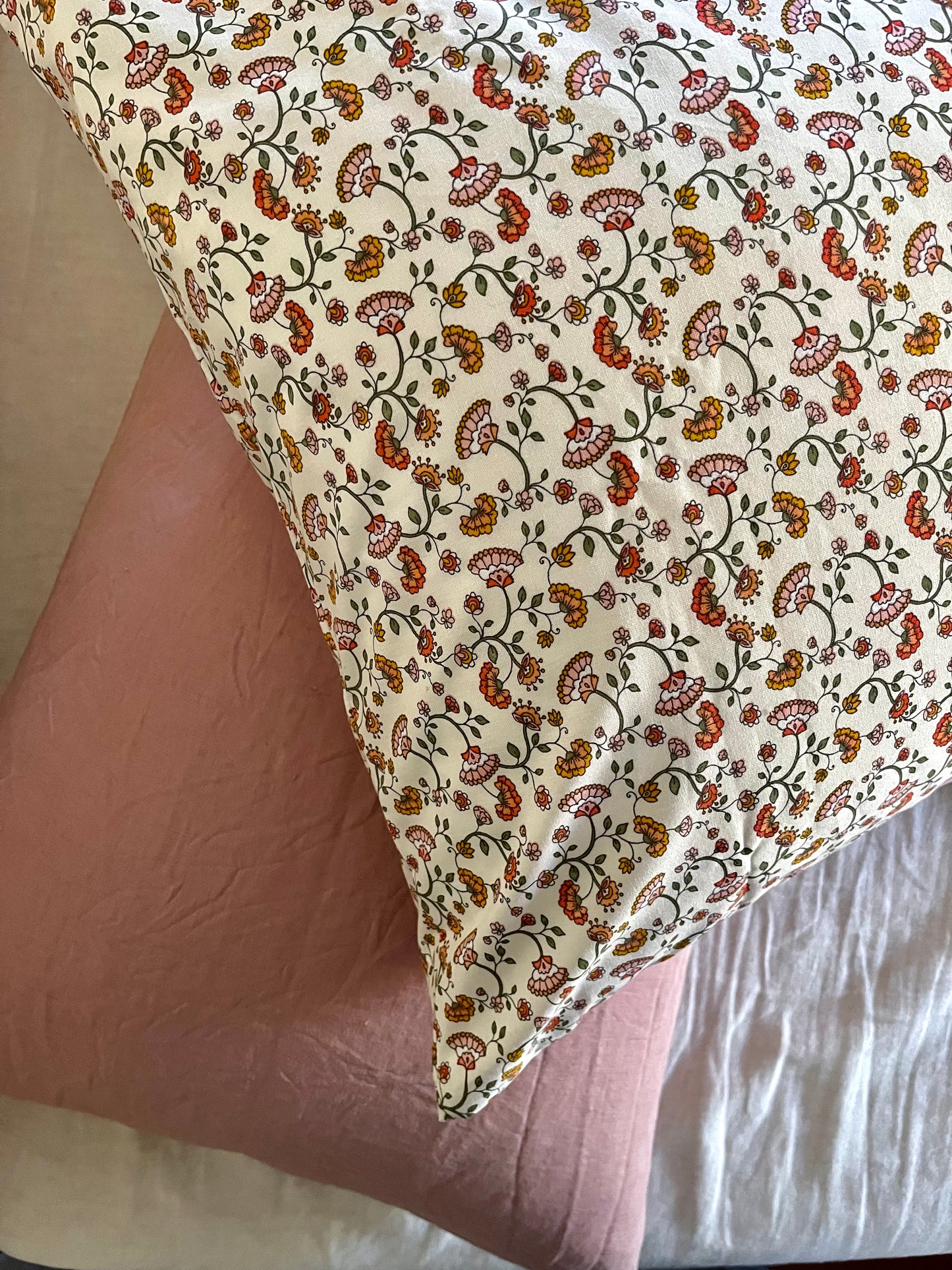 Standard Cotton And Linen Pillowcase Set