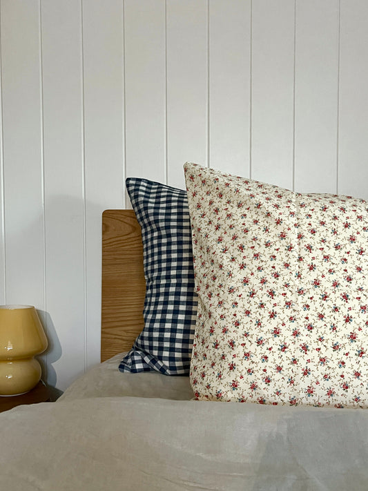 Cotton and Linen Pillowcase Set