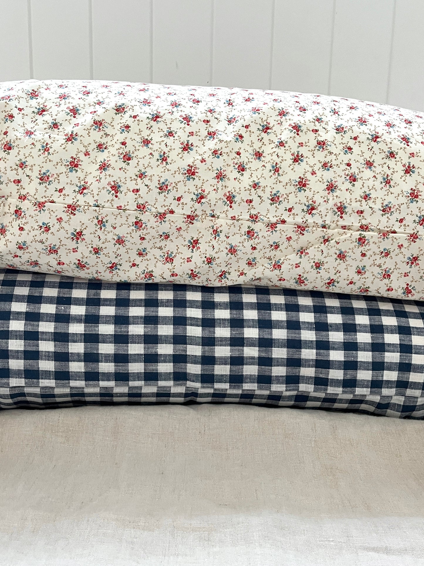 Cotton and Linen Pillowcase Set