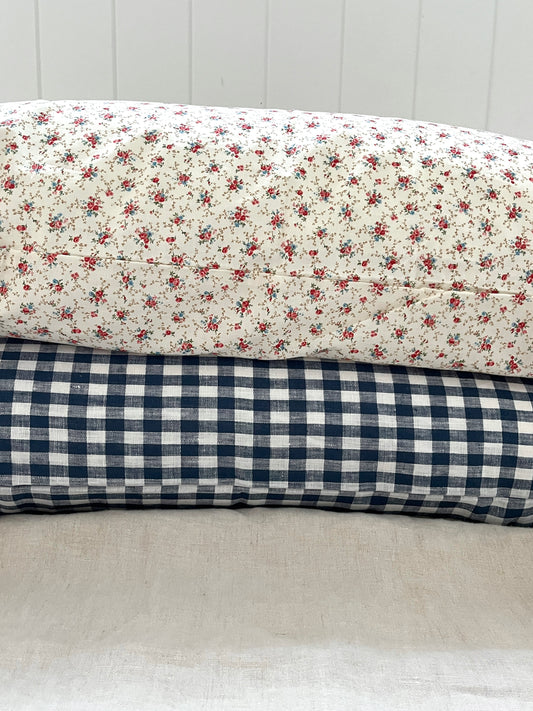 Cotton and Linen Pillowcase Set