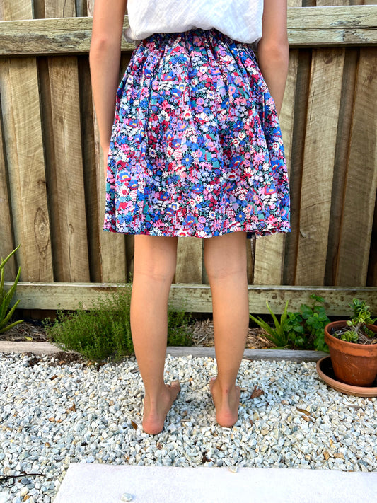 Cotton Floral Skirt