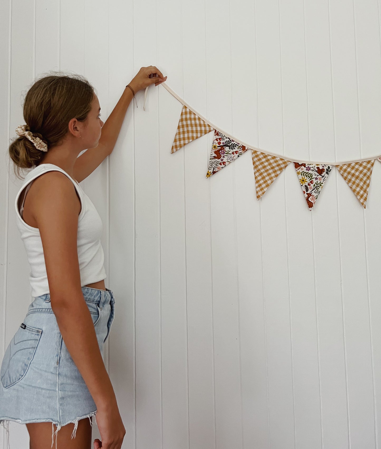 Cotton and Linen Bunting
