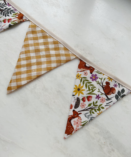 Cotton and Linen Bunting