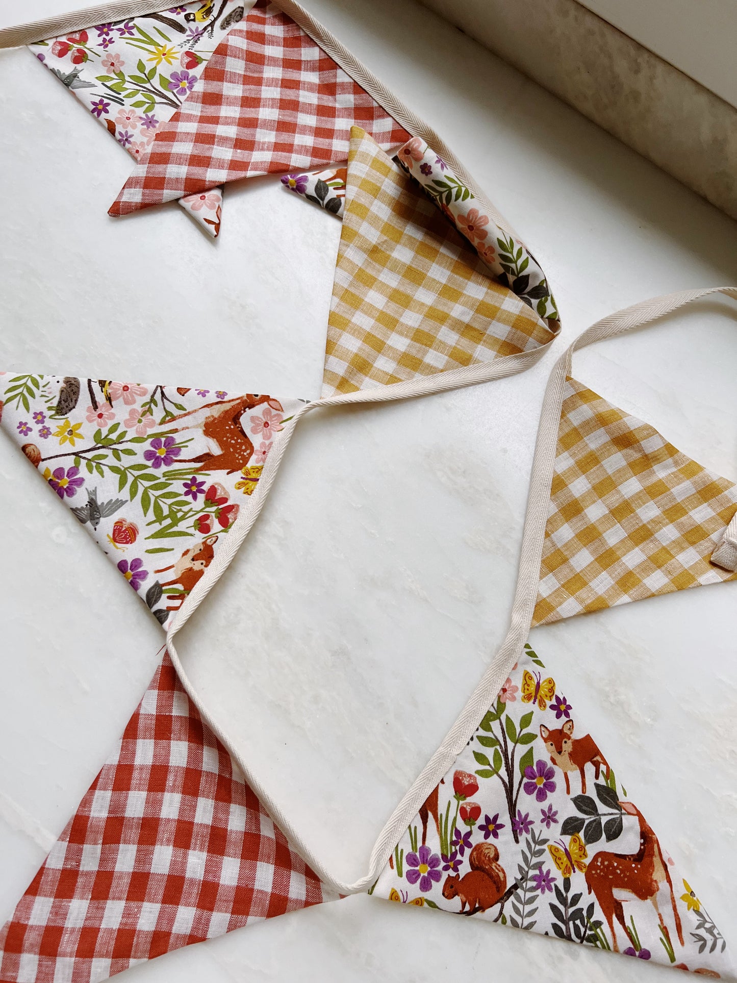 Cotton and Linen Bunting