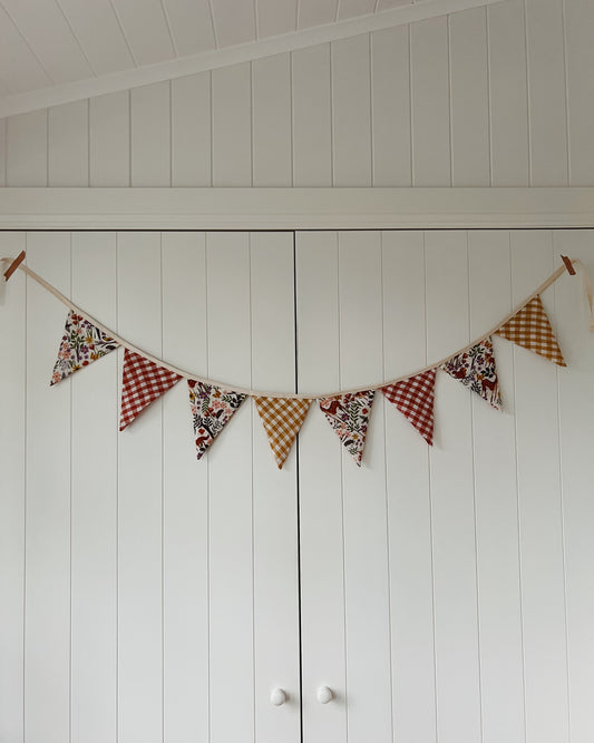 Cotton and Linen Bunting