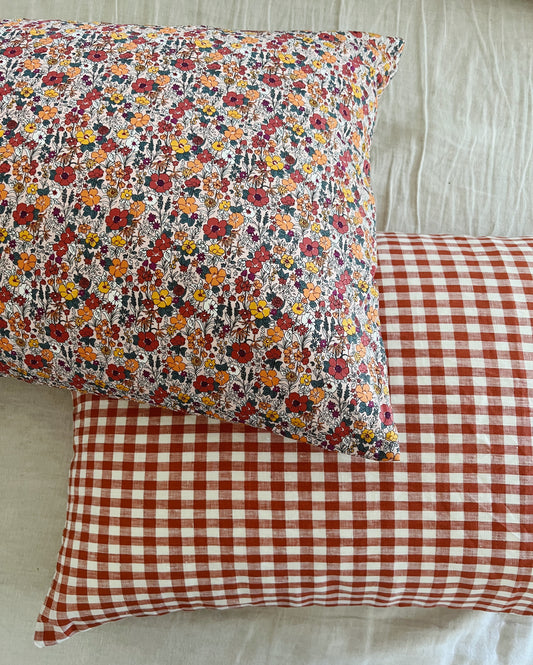 Standard Cotton & Linen Pillowcase Set